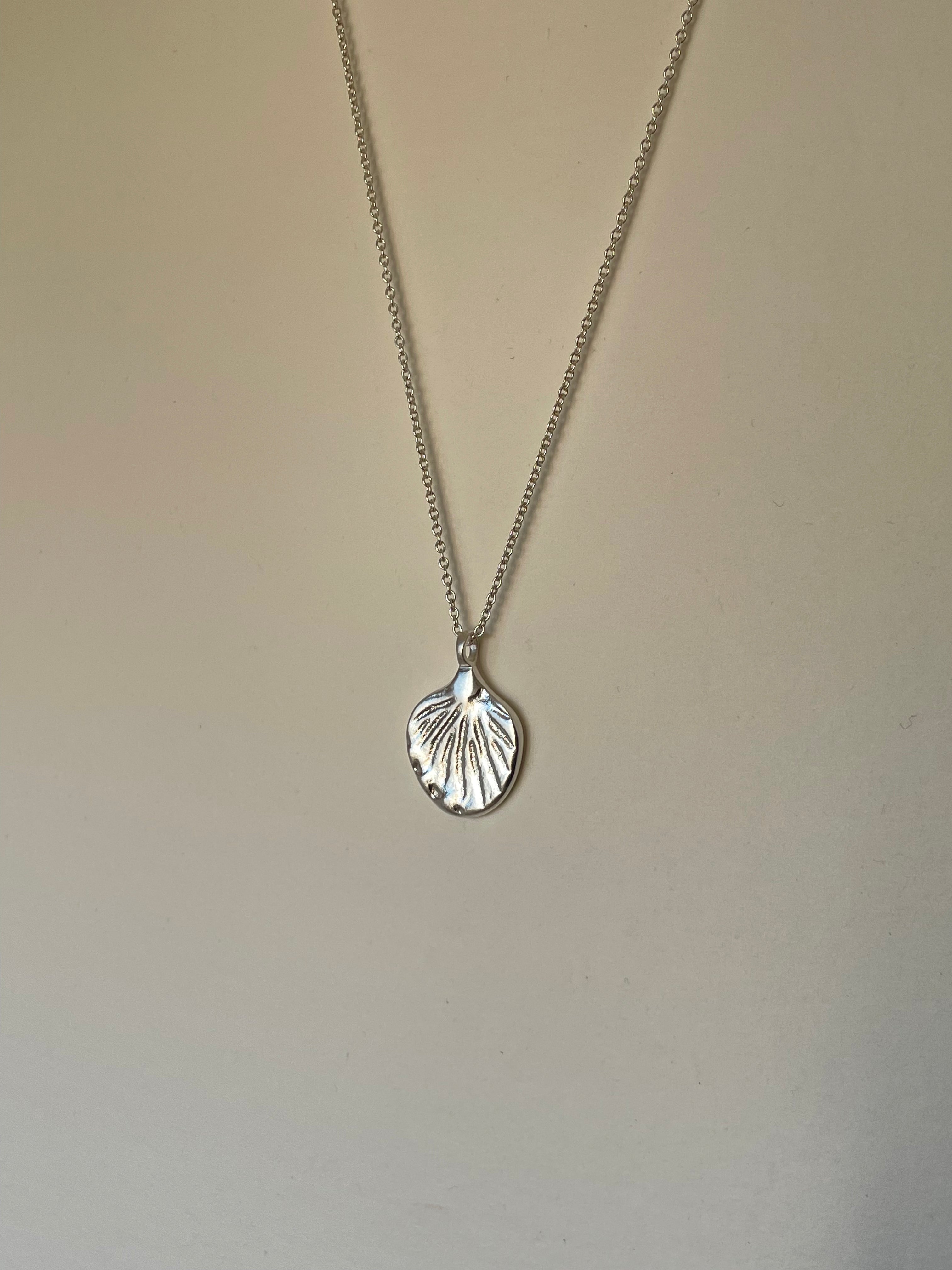 Muschelkette/ Silber